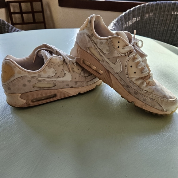 Polka dot Air Max 90 sz 9.5 - Picture 2 of 6